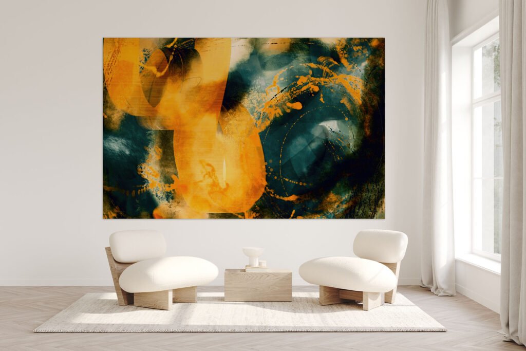Mural decorativo PlateART instalado · ejemplo 7