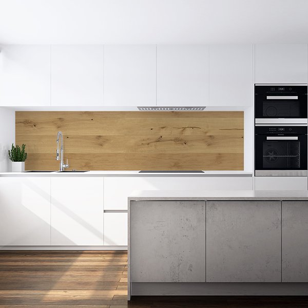 Panel de cocina — Madera