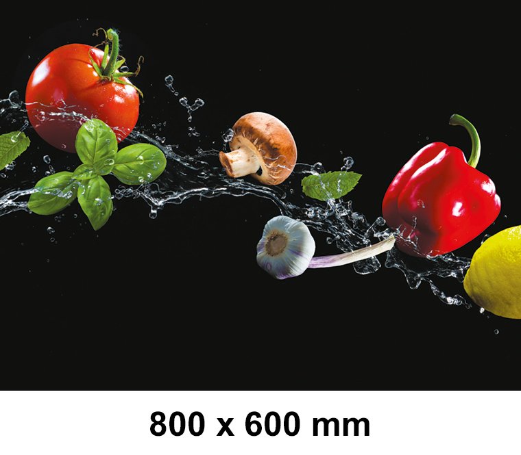 Salpicadero de cocina — Verduras