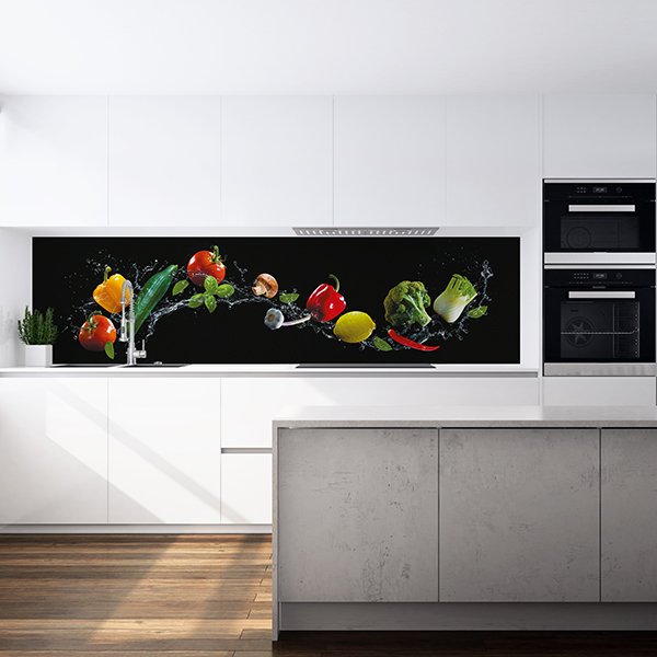 Panel de cocina — Verduras