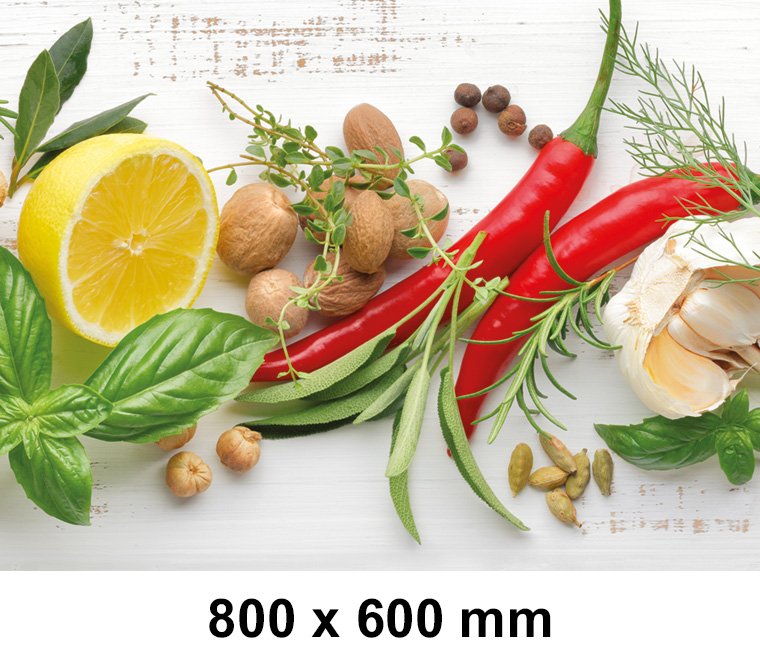 Salpicadero de cocina — Verduras