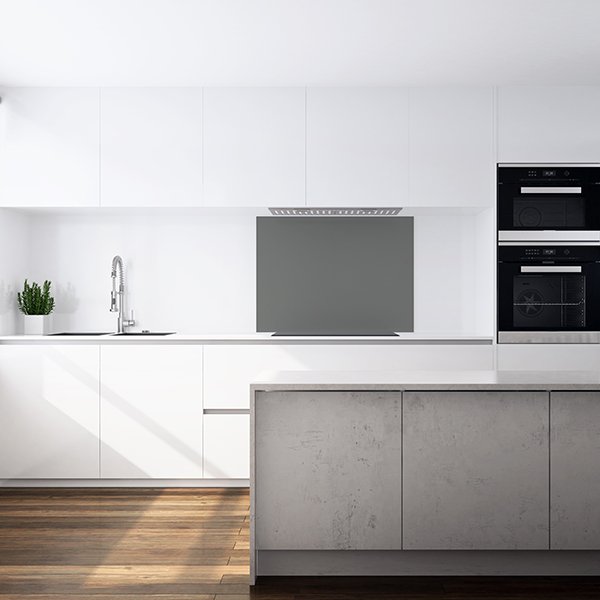 Salpicadero de cocina — gris