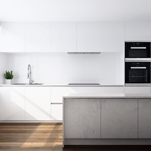 Panel de cocina — blanco
