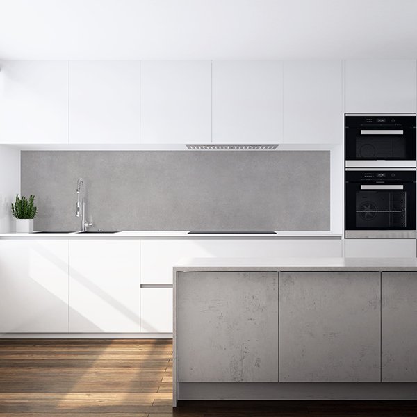 Panel de cocina — Hormigón