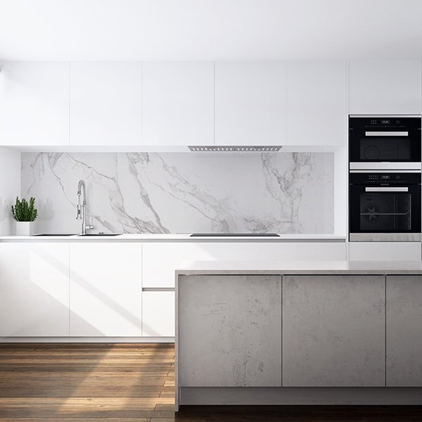 Panel de cocina — Mármol
