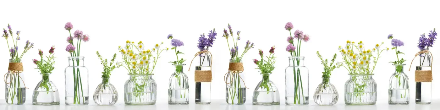 Panel de cocina — Flores