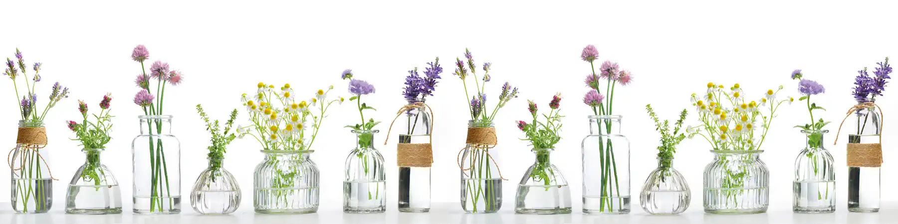 Panel de cocina — Flores