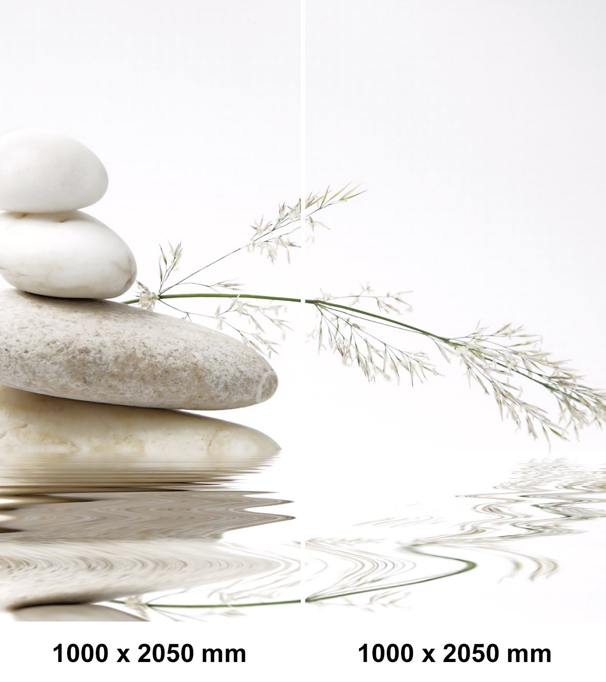 Set de esquina ducha — Piedras zen