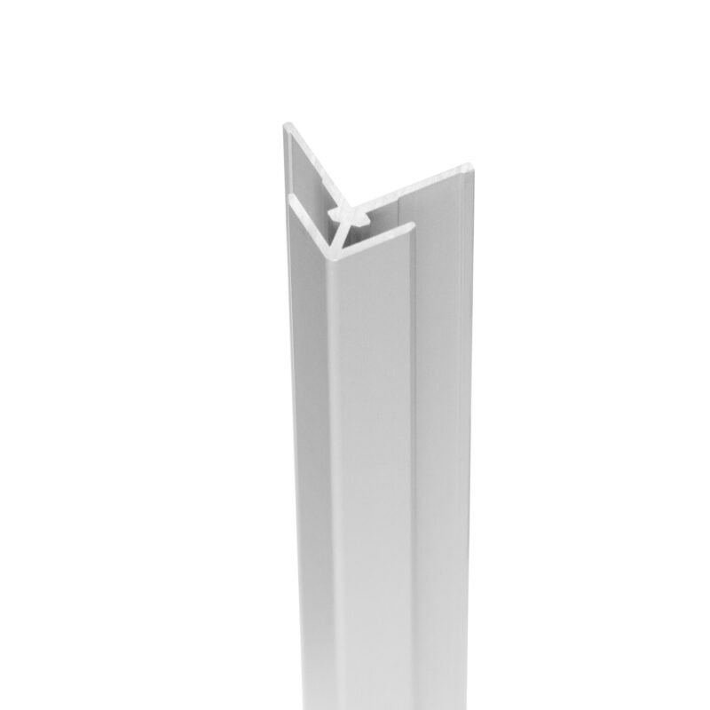PlateART Perfil esquinero exterior de aluminio para paneles de 3mm