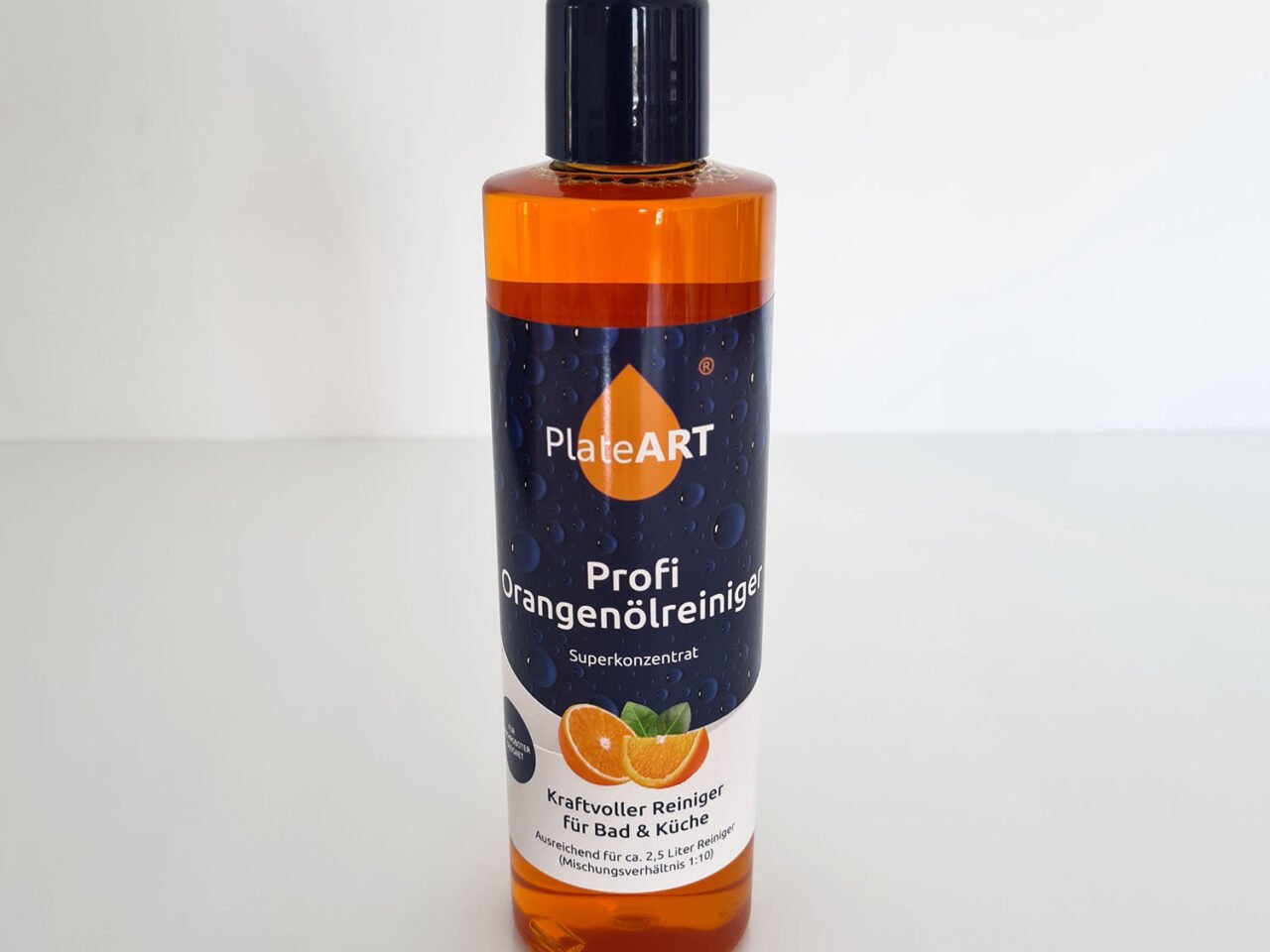 PlateART Limpiador de aceite de naranja, set profesional