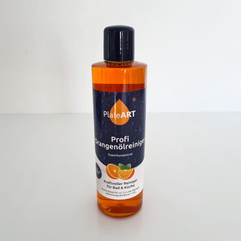 PlateART Limpiador de aceite de naranja, set profesional