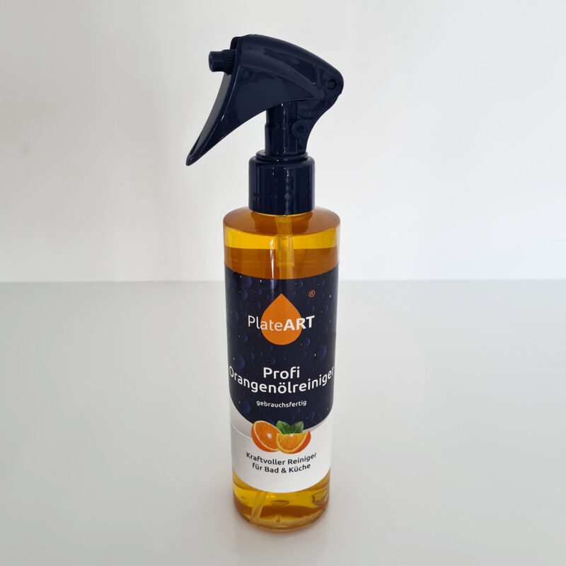 PlateART Limpiador de aceite de naranja, set profesional